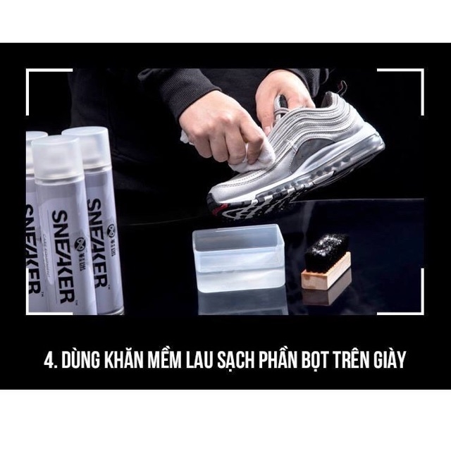 BÌNH XỊT TẠO BỌT VỆ SINH GIÀY SNEAKER CAO CẤP