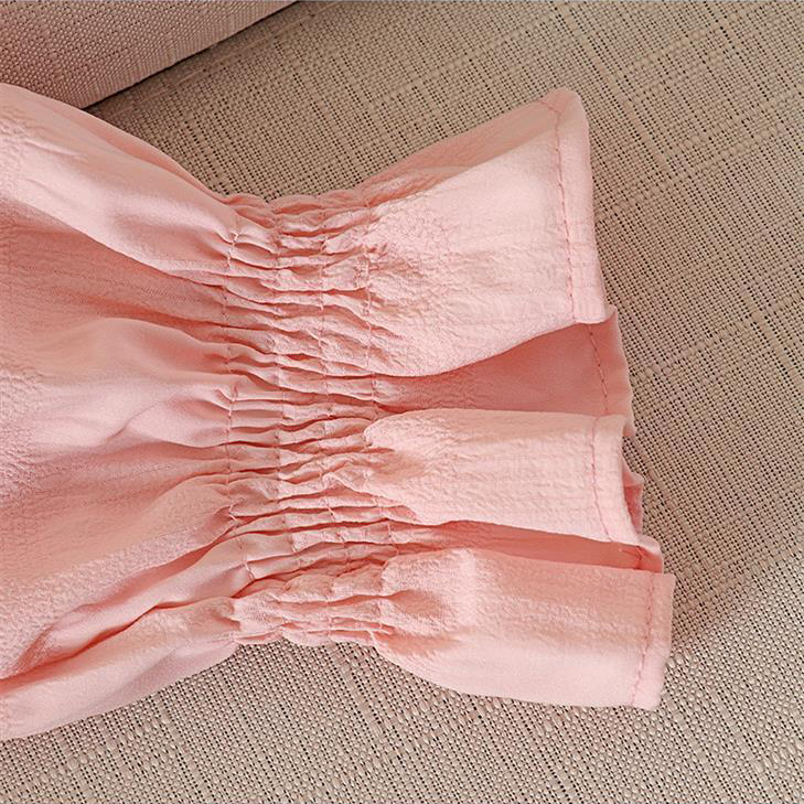 Áo Kiểu Tơ Voan Xếp Ly - New Thoi Trang