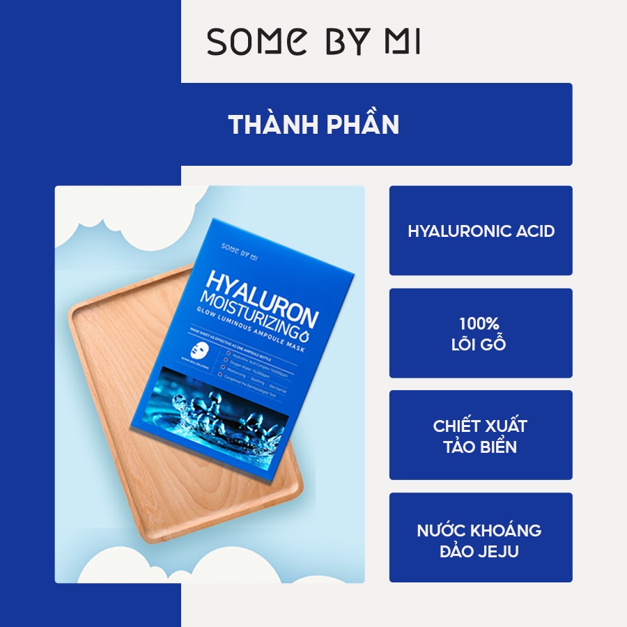 Mặt nạ Some By Mi Glow Luminous Ampoule Mask 25g