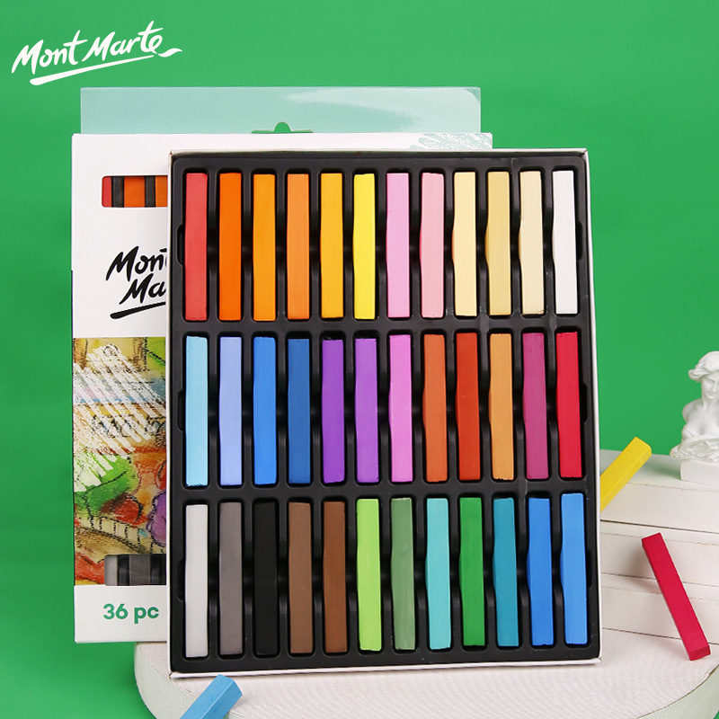 Phấn tiên Mont Marte, Soft Pastels Mont Marte 12 màu/36 màu
