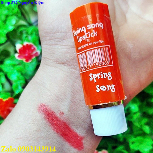 Son gió Thái Lan SPING SONG lipstick số 16 mẫu mới
