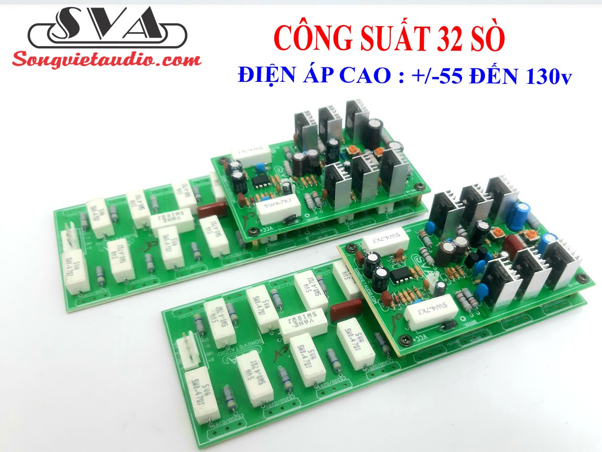 MẠCH CÔNG SUẤT 16 SÒ SANKEN, 32 SÒ ĐIỆN ÁP CAO - XANH LÁ - 1 CẶP
