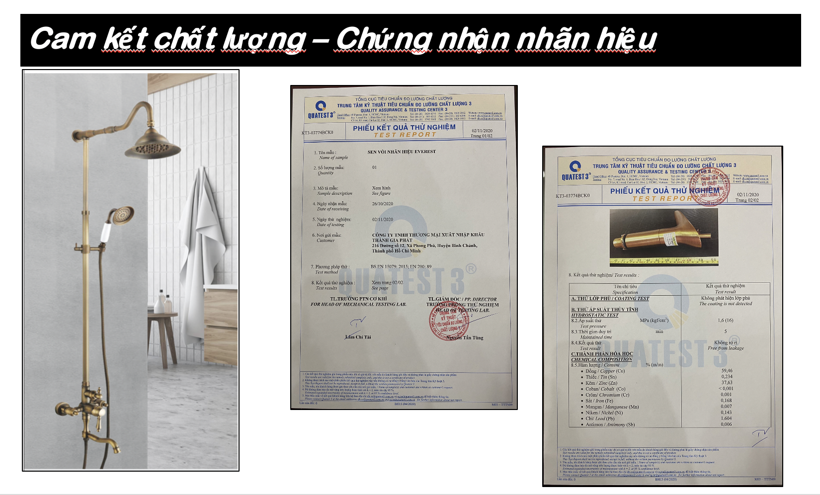 Sen tắm âm tường cổ điển [ BH chính hãng ]