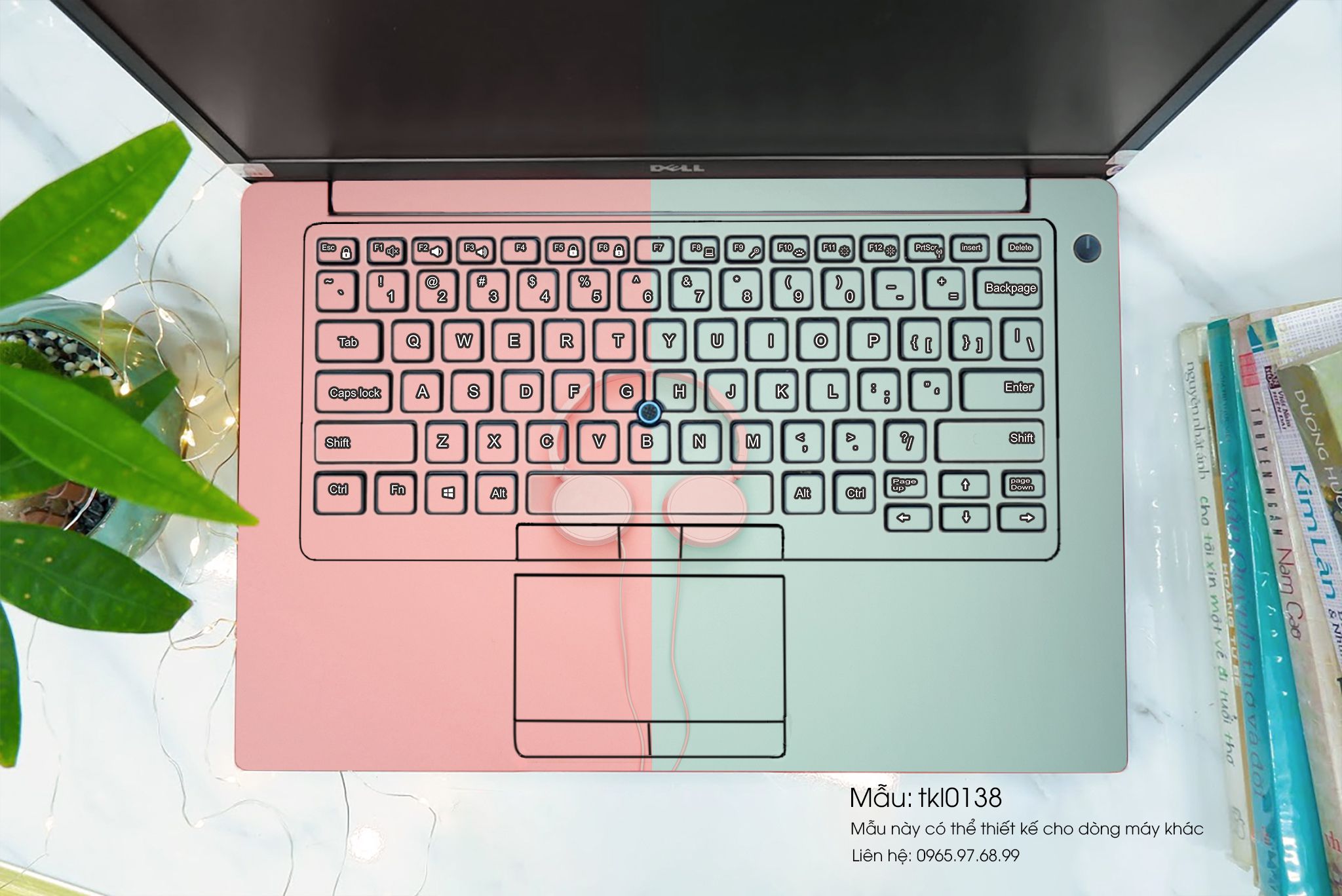 Decal Skin dán Laptop HP mẫu thiết kế (inbox mã máy cho shop)