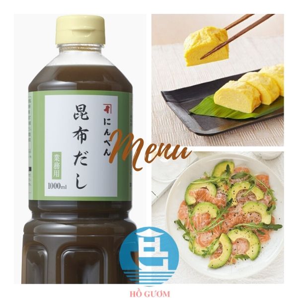 Xốt tảo bẹ Kombu Dashi (Ninben) 1L (SS213)