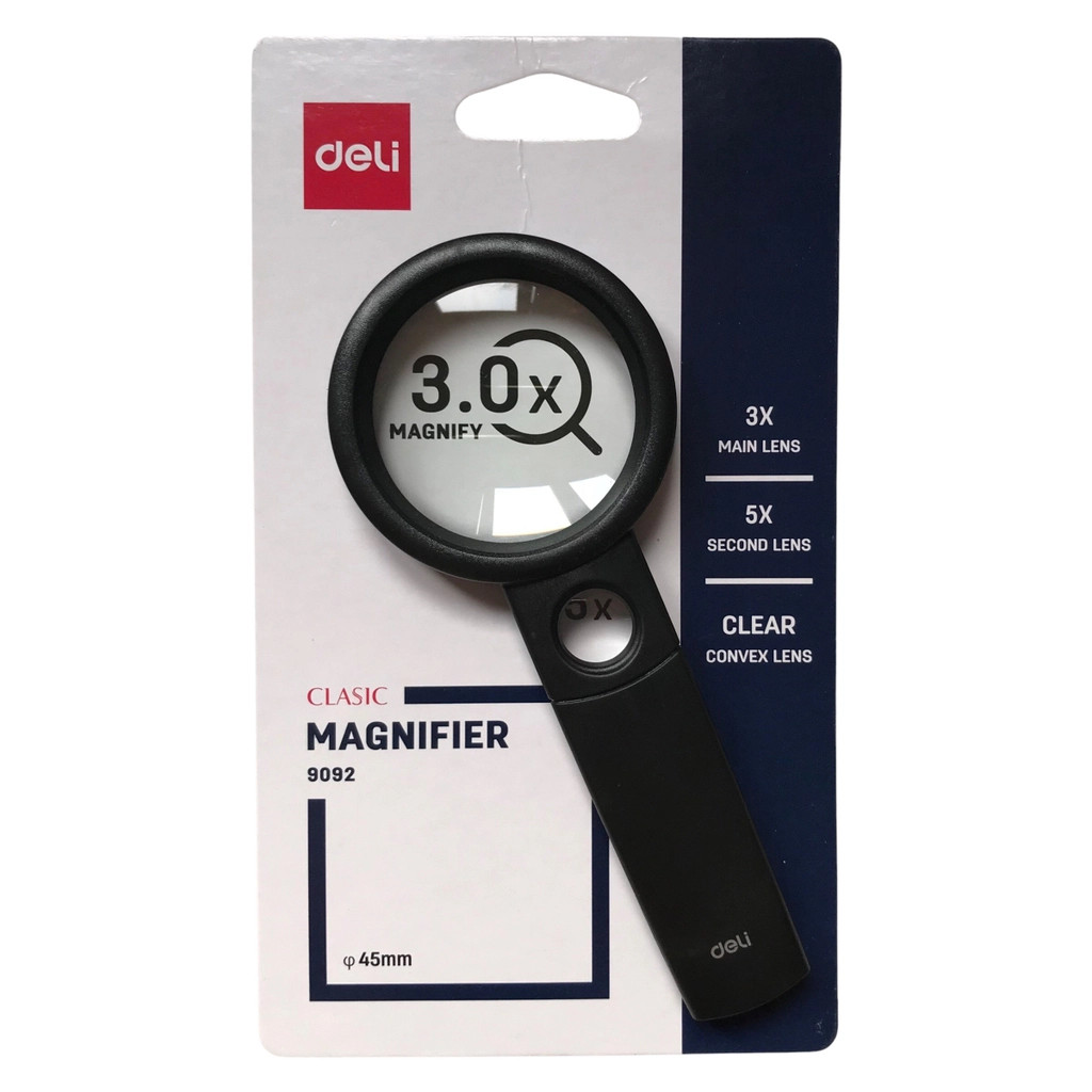 Kính lúp deli 3.0x 45mm - e9092