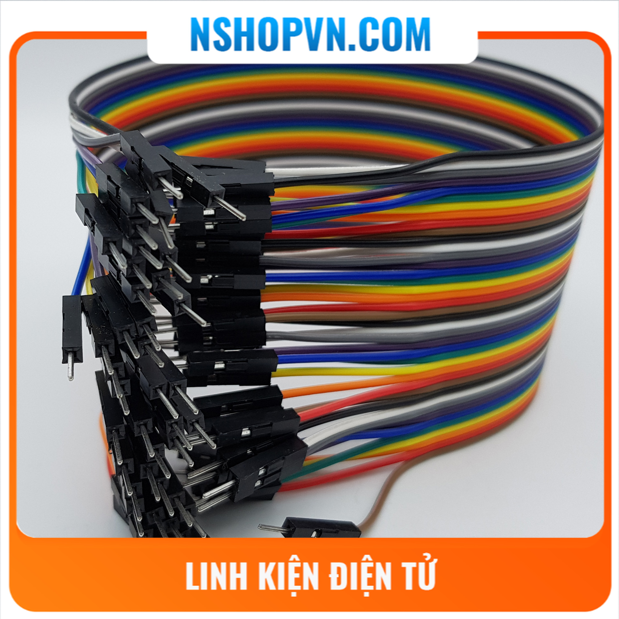 Dây Cắm Test Board Đực Đực 30cm ( 40 sợi )