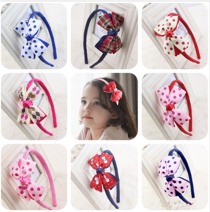 Bờm cài tóc thời trang cho bé gái (Chọn mầu)