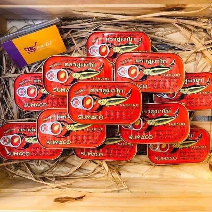 [HCM]Cá Hộp Sốt Cà Sumaco Thái Lan - Hộp 125gram