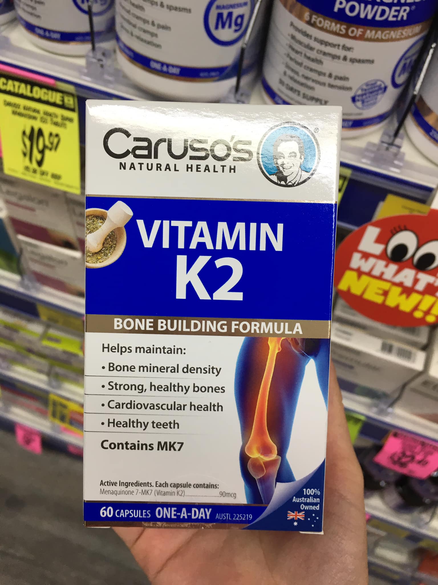 Caruso Vitamin K2 60 Capsules