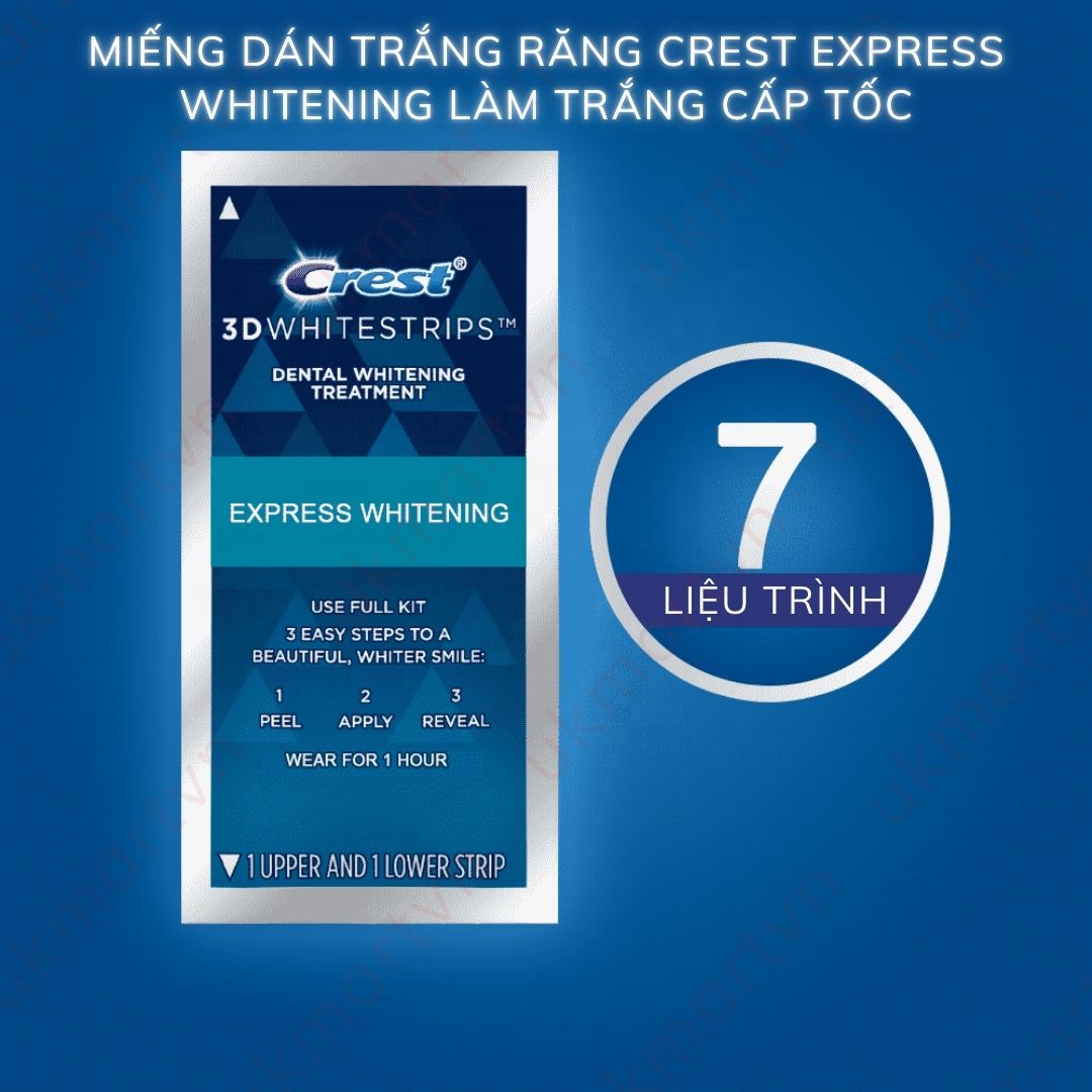 Miếng Dán Trắng Răng Crest Whitestrips Supreme Professional - White Effects
