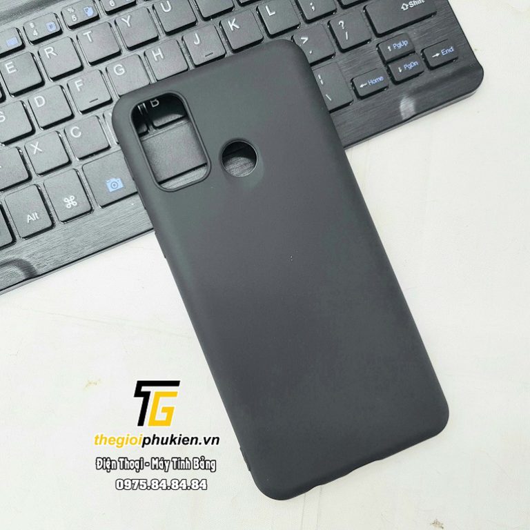 Ốp lưng Vsmart Joy 4 silicon dẻo màu đen