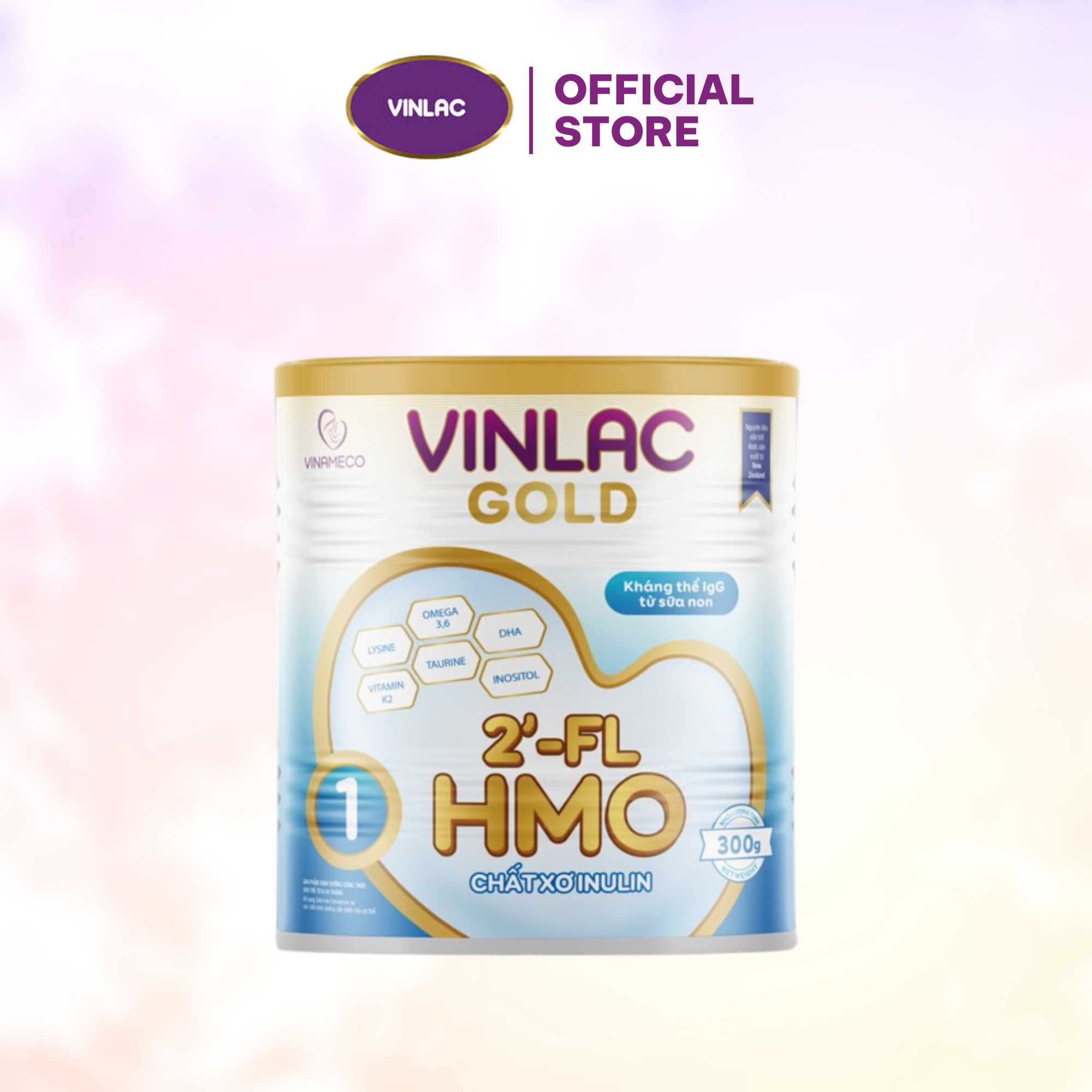 Sữa bột Vinlac Gold số 1 300g