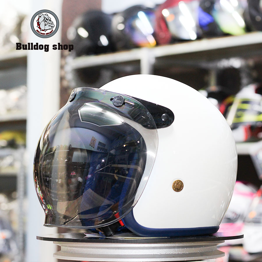 Kính gắn mũ bảo hiểm 3/4 Bubble - Đủ màu
