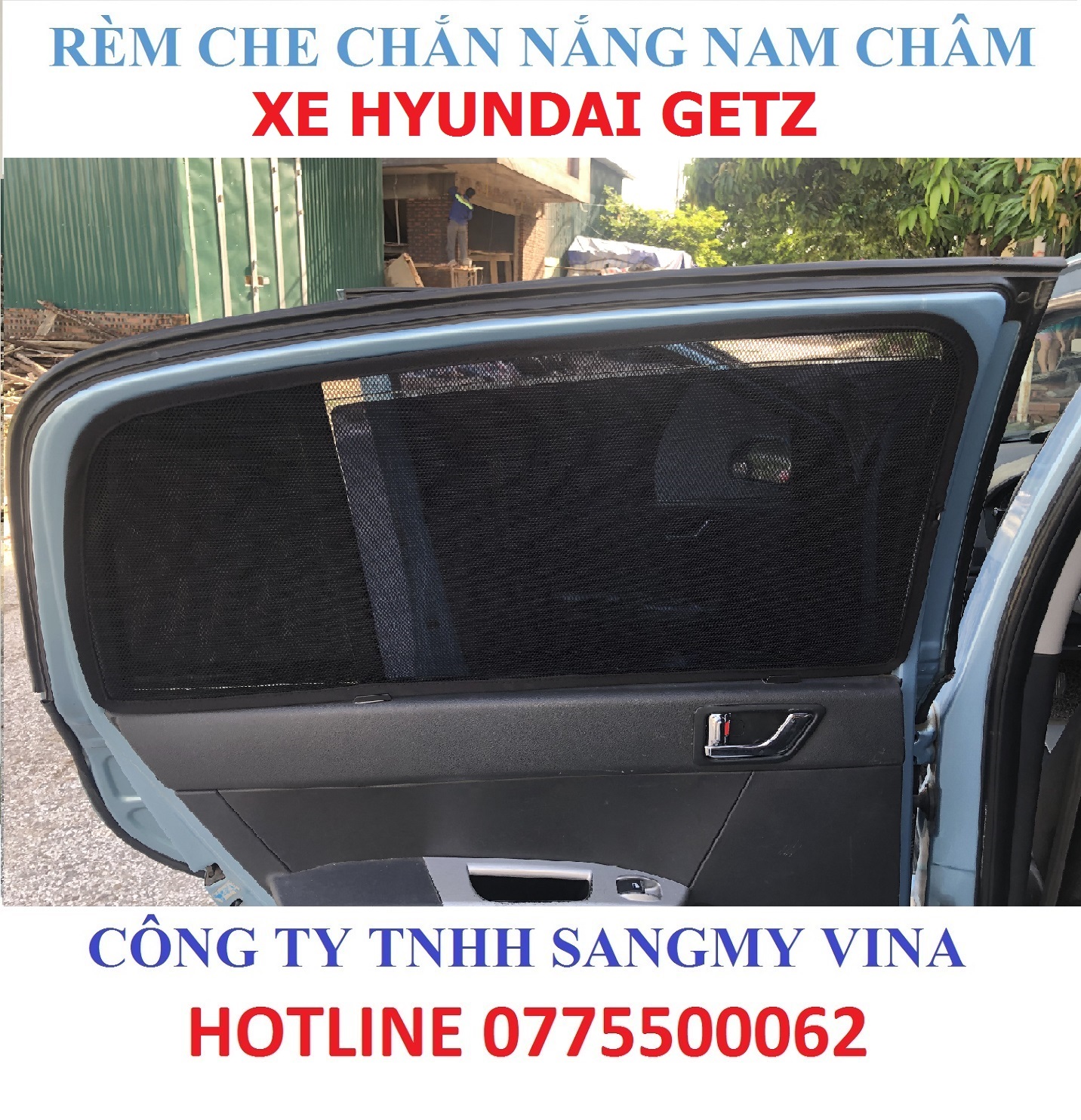 RÈM CHE NẮNG NAM CHÂM HYUNDAI GETZ
