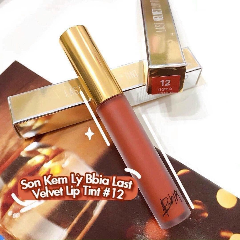 Son kem Bbia Last Velvet Lip Tint