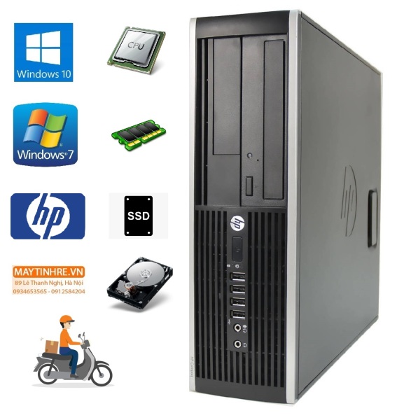 Máy tính đồng bộ HP Compaq DC 6300 Pro Core i5-3470 RAM 4GB SSD 120Gb