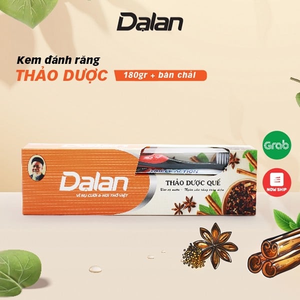 Kem Đánh Răng Thảo Dược Quế Dạ Lan [tặng bàn chải]