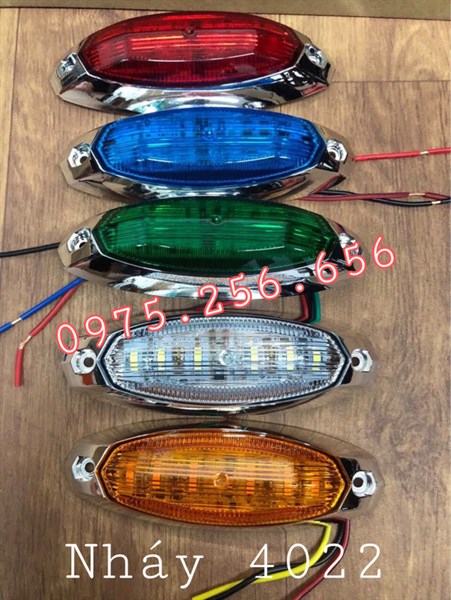 Nháy 4022 24v xanh lá đèn sườn ô tô