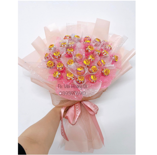 Giá shock 🍭🍭🍭Hoa kẹo mút cực dễ thương