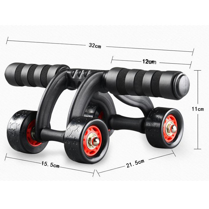 Máy Tập Cơ Bụng, 4 bánh xe loại tốt