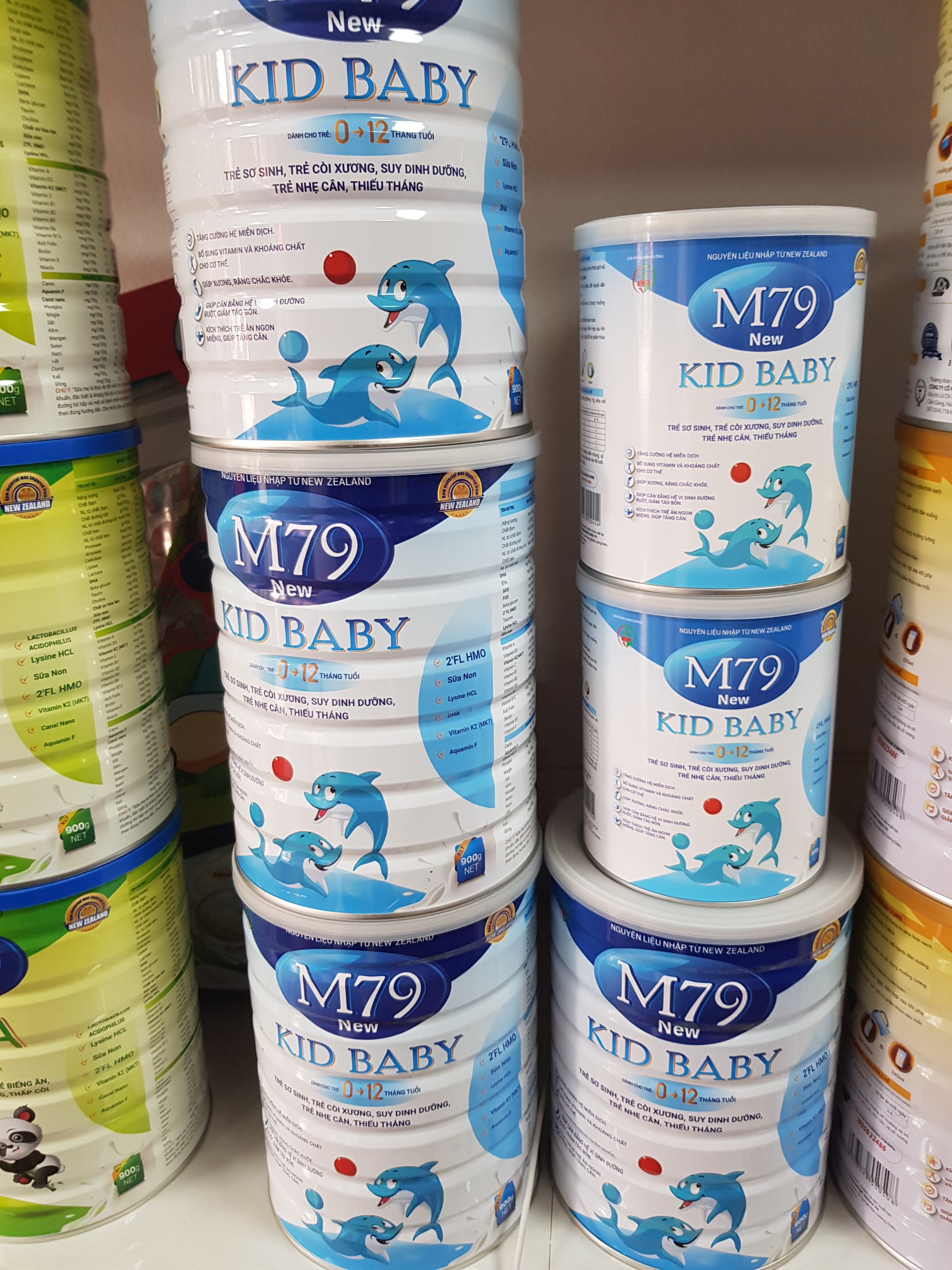 SỮA M79 NEW KID BABY 900g date 2024