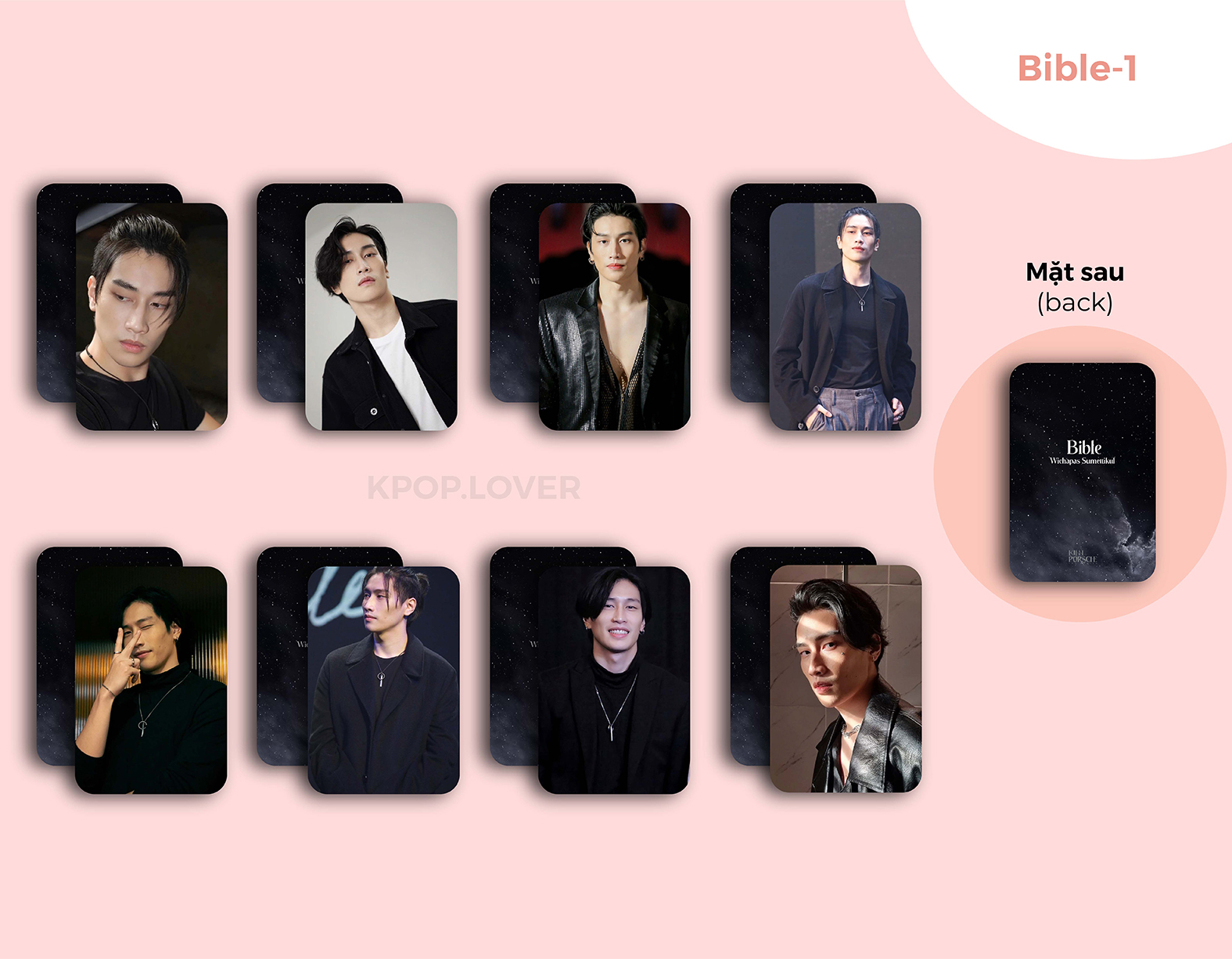 SET 8 CARD BIBLE SUMET - KinnPorsche