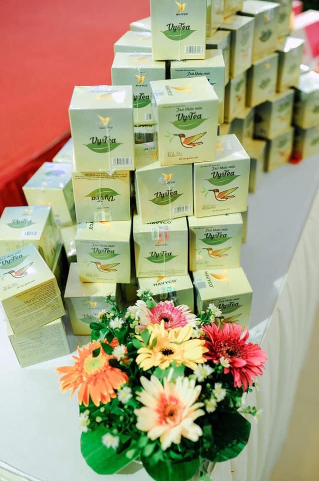 COMBO 5 HỘP GIẢM CÂN VY VA TEA (15 gói)
