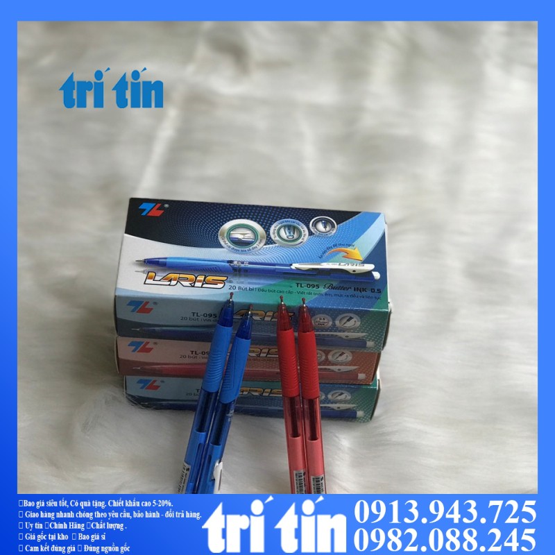 ✅  ✅ [Giá tốt cho mọi nhà] Bút Bi Bấm Laris TL-095