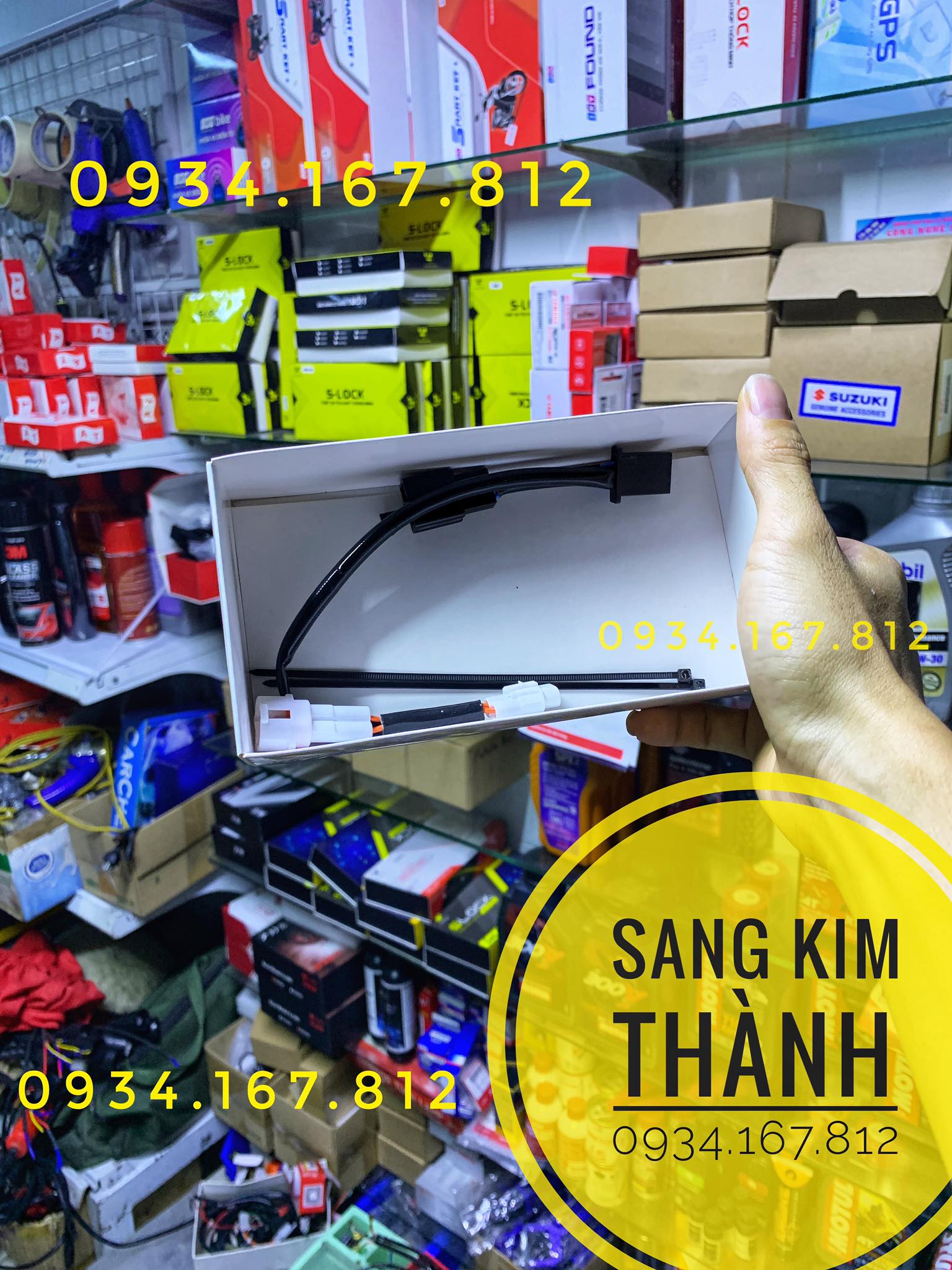 Mạch Bật Đèn Pha Giữ Đèn Cos xe Exciter 155 vva