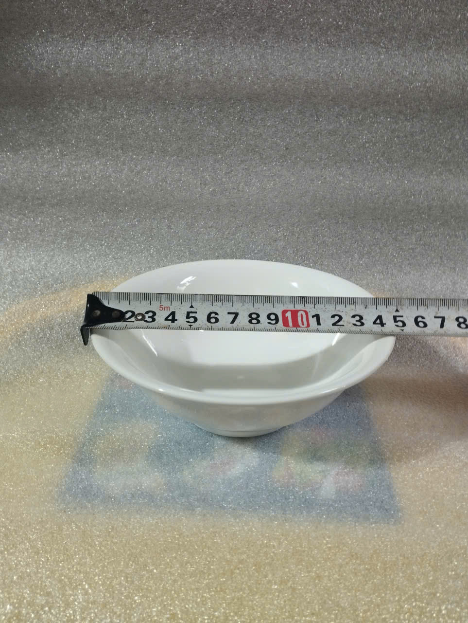 tô sứ trắng loe các size 15cm / 17.5cm / 20cm (cao 5,5cm - 6.5cm)