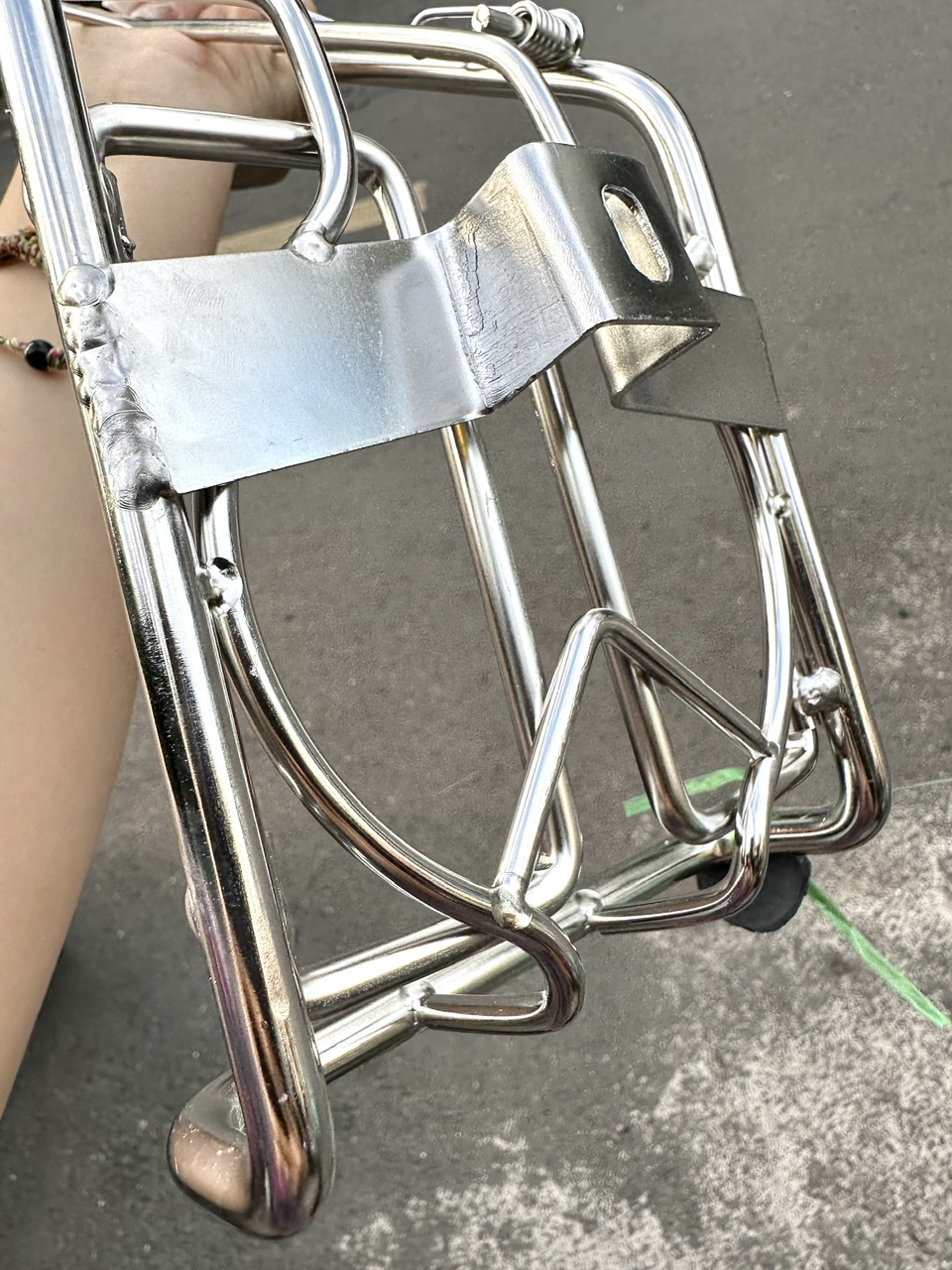 BAGA GIỮA XE FUTURE 1 ( ĐỜI ĐẦU ) INOX 10LY