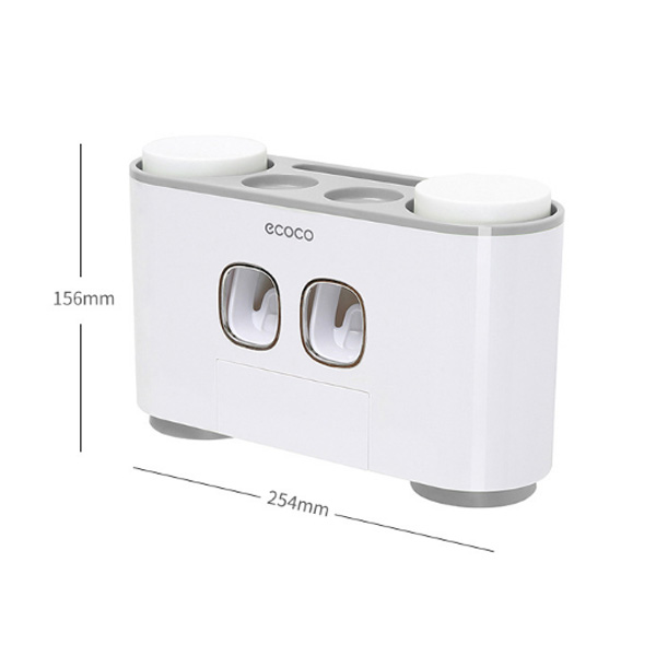 Kệ nhả kem tự động kèm để bàn chải đánh răng Ecoco-E1802