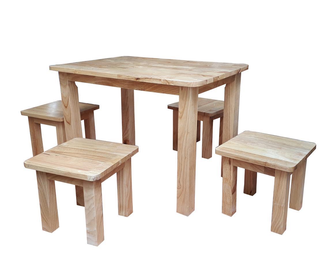 Bàn gỗ đa năng 50x70 cao 52cm