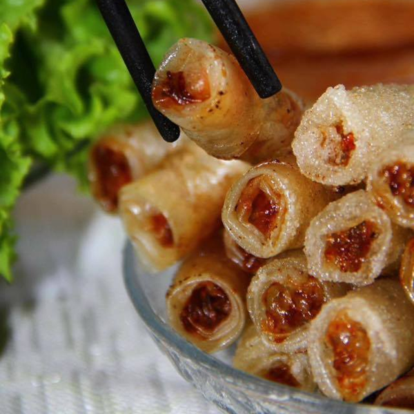 1 Bịch Bánh Tráng Cuốn Chả Ram Bình Định (~80 miếng)