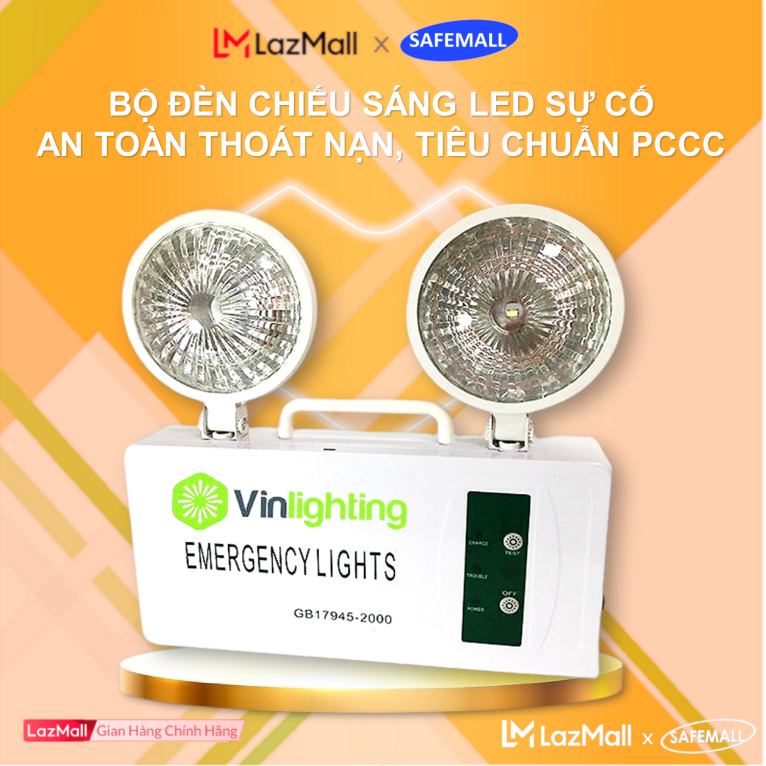 Daily optical vin-sc-005 emergency fire light kit, super bright LED bulbs lighting time over 120 minutes, safemall fire fighting equipment emergency lighting-Original
