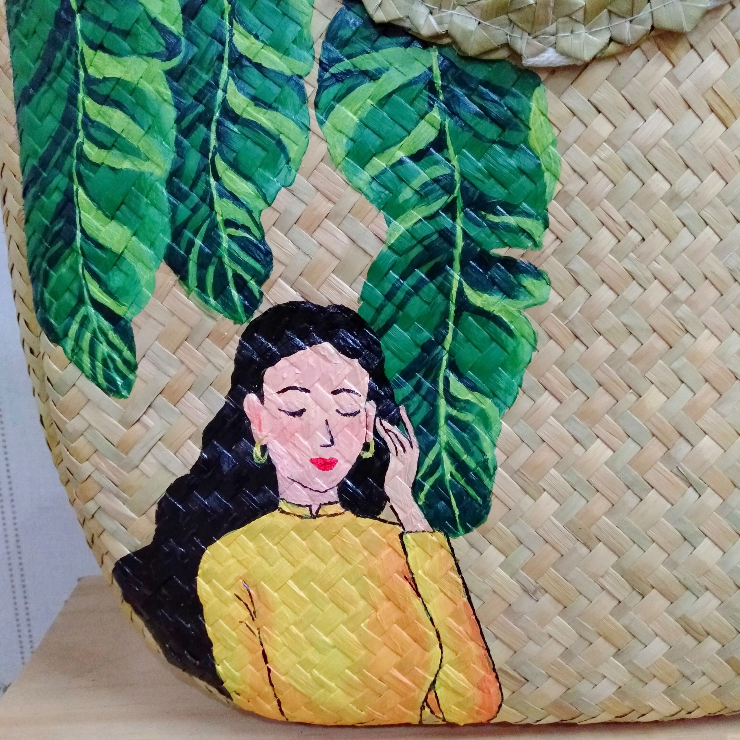 Túi cỏ bàng duyên dáng