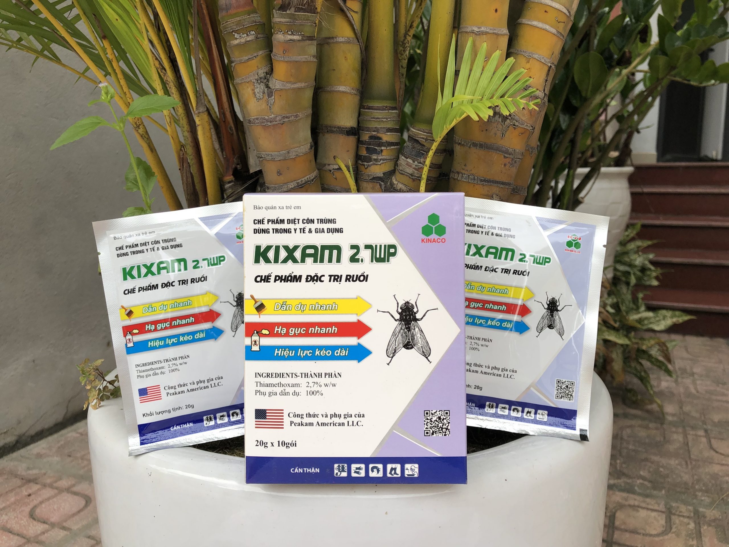 Thuốc diệt ruồi Kixam 2.7WP Gói 20g