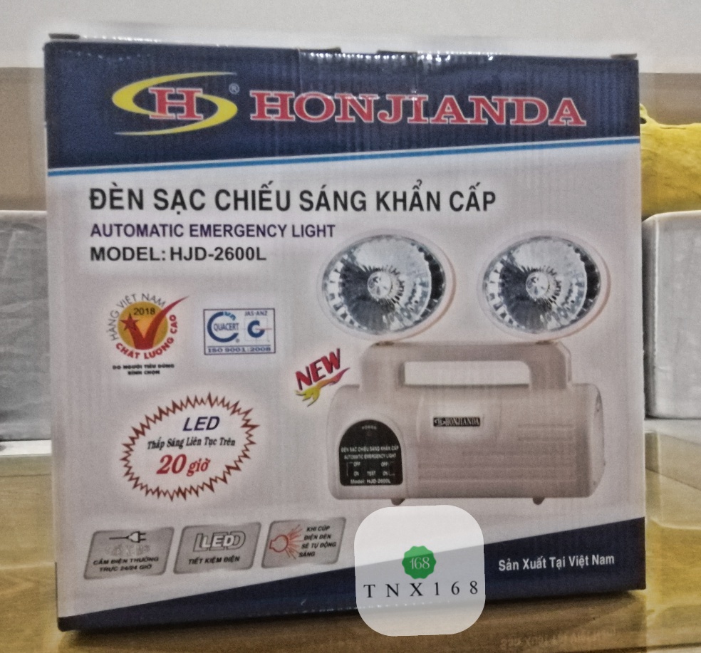 Đèn sạc chiếu sáng khẩn cấp HJD-2600L