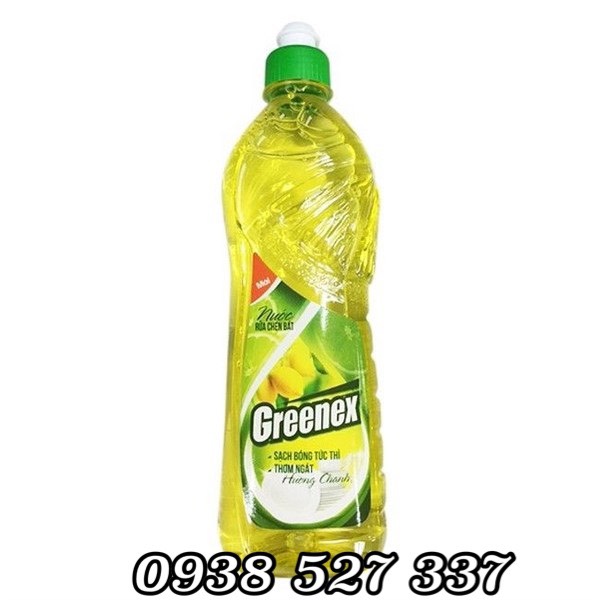 [ Xả hàng ] Nước rửa chén 400ml/chai greenex giá rẻ