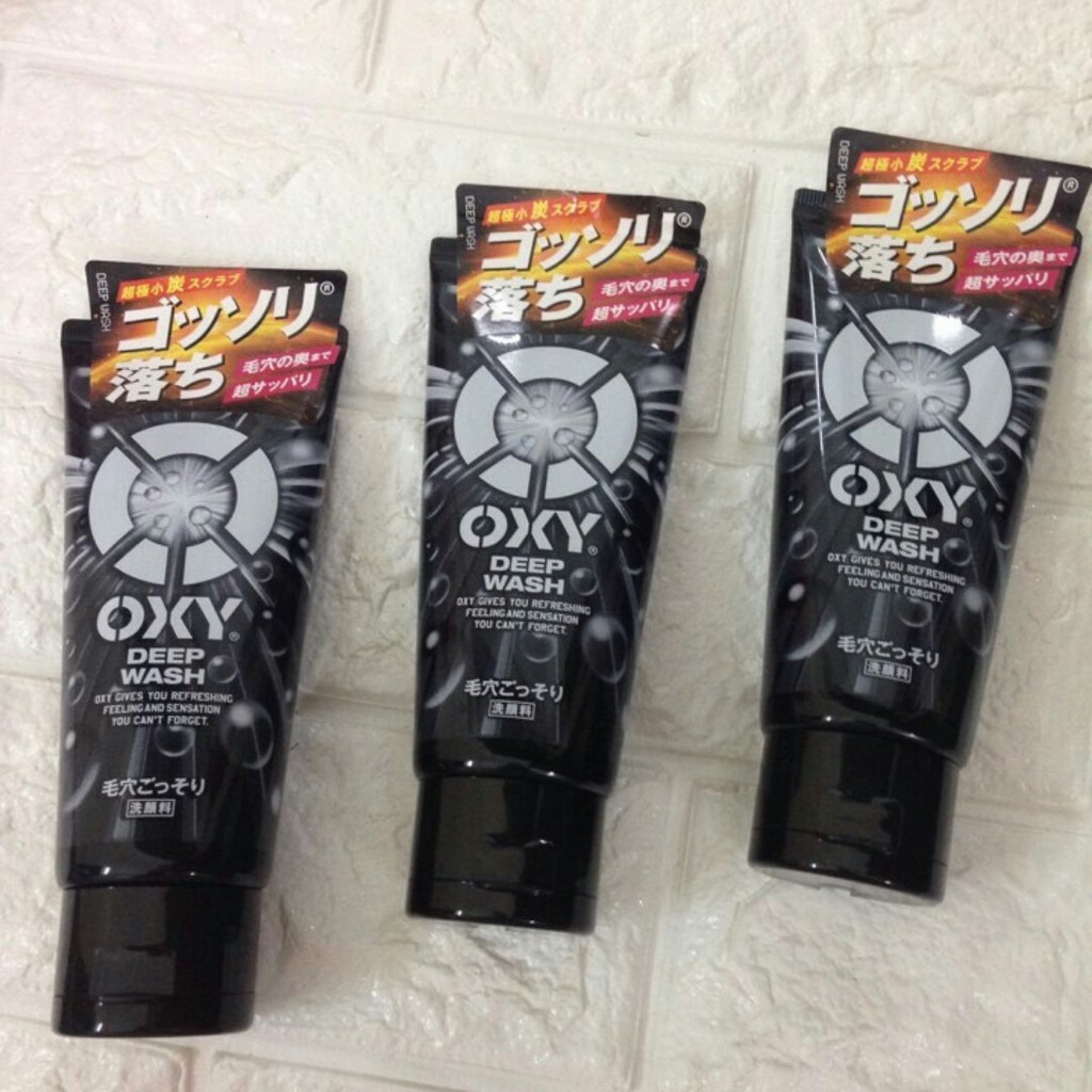 Sữa rửa mặt Oxy Nam Nhật Bản