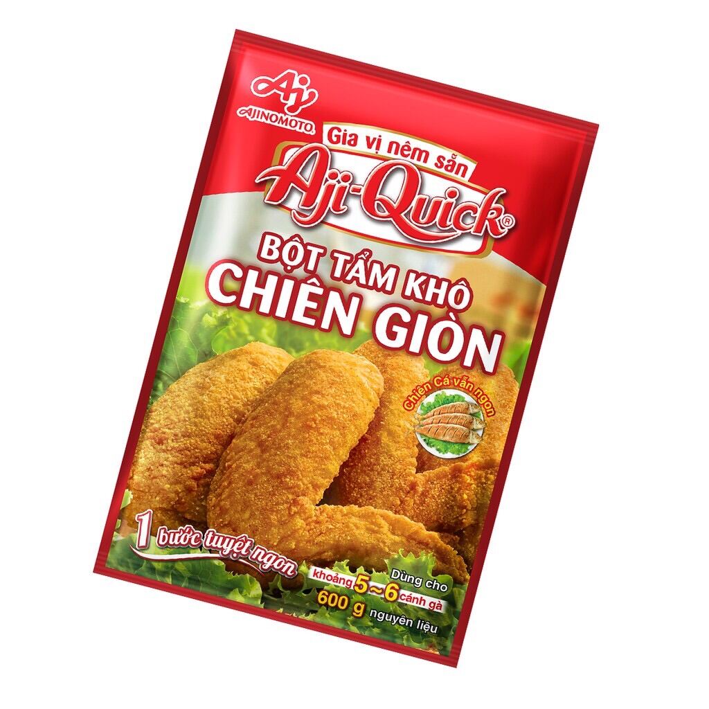BỘT TẨM KHÔ CHIÊN GIÒN AJI QUICK GÓI 210GR - 13202