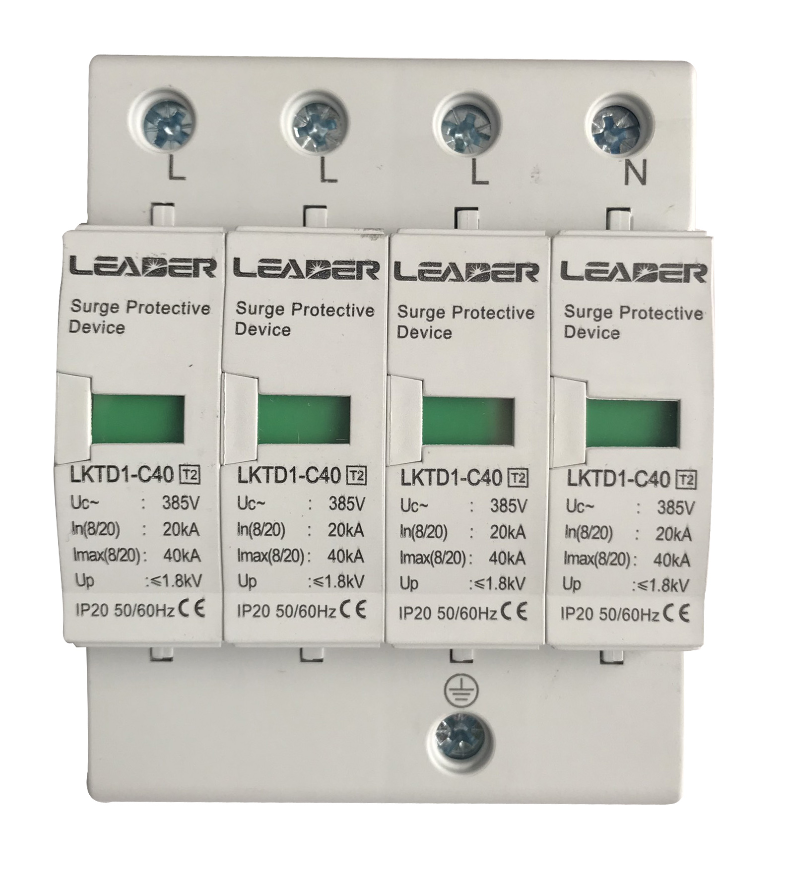 [HCM]Chống sét lan truyền AC LEADER 4P 385V