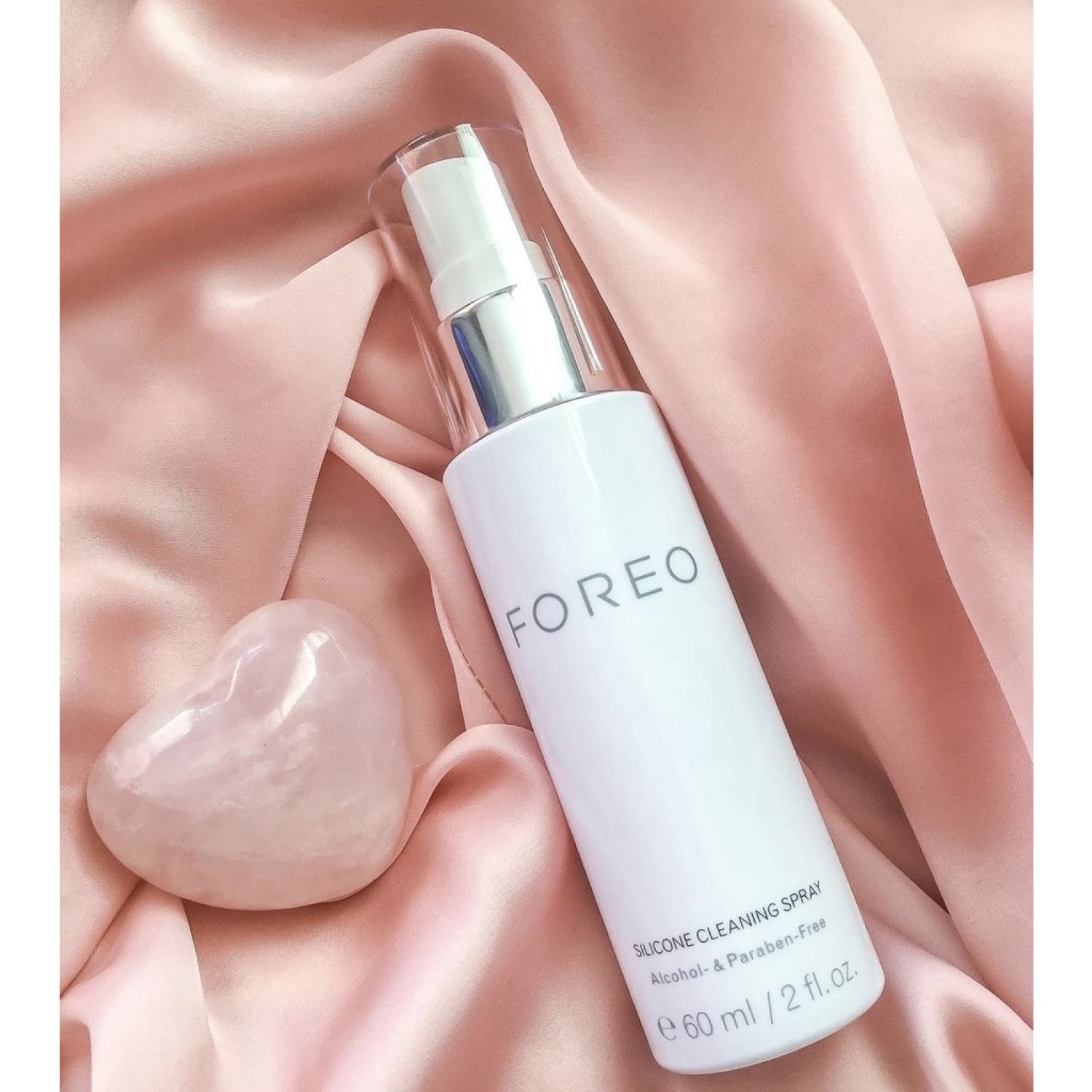 Xịt vệ sinh máy rửa mặt Fore.o Silicone Cleansing Spray (xịt vệ sinh máy rửa mặt Fore.o)