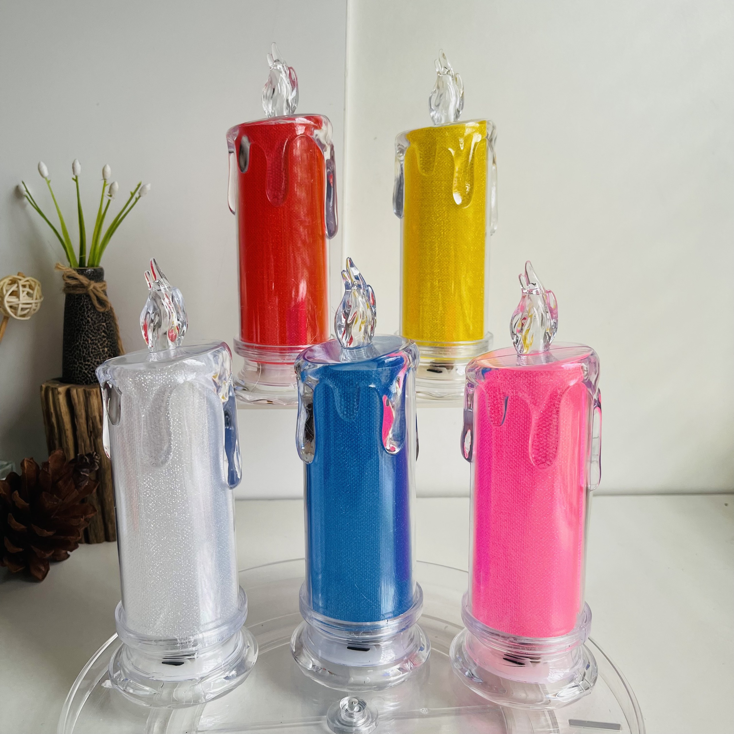 Đèn led giả nến để bàn trang trí lãng mạn