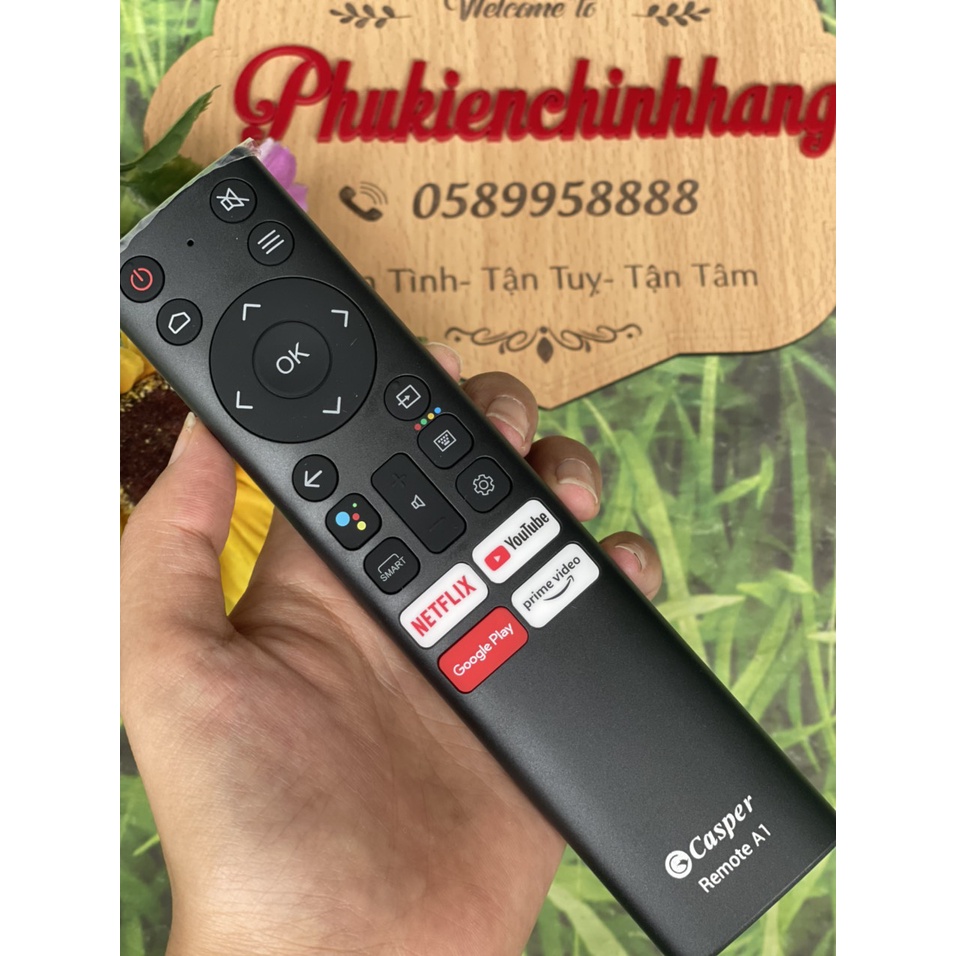 REMOTE TIVI CASPER GIỌNG NÓI (Bảo hành 03 tháng).đời mới