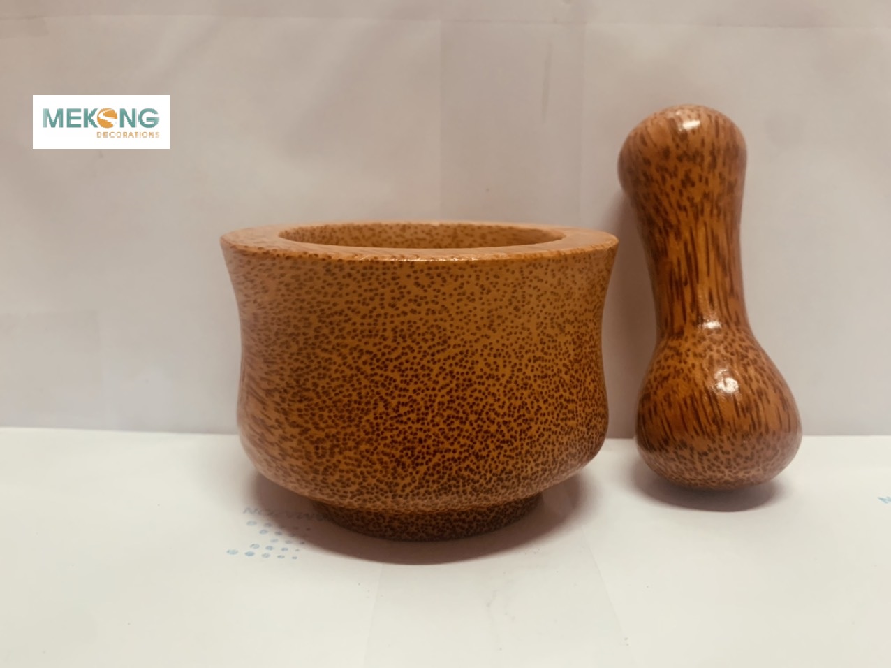 Bộ cối chày gỗ dừa đại