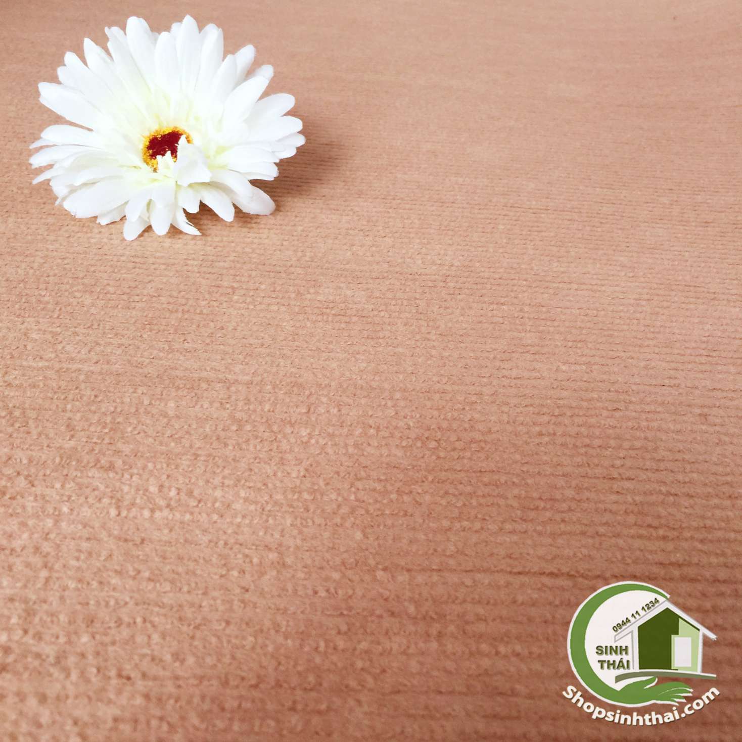 Thảm nỉ lót trải sàn màu kem - 1m²