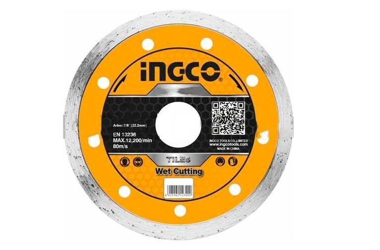 Đĩa cắt gạch ướt 200  hiệu Ingco DMD022002