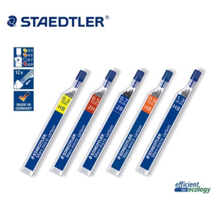 RUỘT CHÌ BẤM CAO CẤP STAEDTLER ĐỨC 250 05 2B
